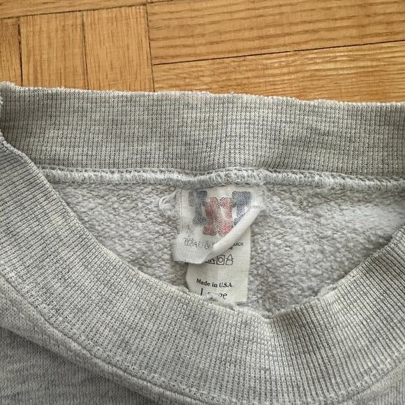 Vintage 90s Notre Dame Athletic Dept sweatshirt Size Large Made in USA - Picture 5 of 6